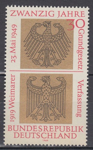 Germany bund brd 1969 585 - bund,