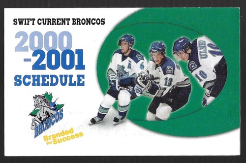 2000 swift current broncos - 2000-01,